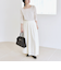 《予約》quaranciel:〈洗濯機可能〉フラワー レース フレア スカート