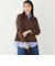 《予約》SHIPS Colors:〈手洗い可能〉フラッフィー スキッパー ニット◆