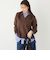 《予約》SHIPS Colors:〈手洗い可能〉フラッフィー スキッパー ニット◆