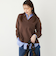 《予約》SHIPS Colors:〈手洗い可能〉フラッフィー スキッパー ニット◆