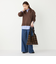 《予約》SHIPS Colors:〈手洗い可能〉フラッフィー スキッパー ニット◆