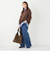 《予約》SHIPS Colors:〈手洗い可能〉フラッフィー スキッパー ニット◆
