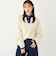 《予約》SHIPS Colors:〈手洗い可能〉畦 スキッパー ニット◆