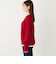 《予約》SHIPS Colors:〈手洗い可能〉畦 スキッパー ニット◆