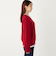 《予約》SHIPS Colors:〈手洗い可能〉畦 スキッパー ニット◆