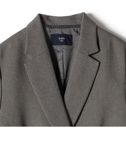 SHIPS Colors:ウールライク ダブル ボタン ジャケット