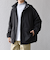 SHIPS any:〈撥水/防風等〉多機能 中綿 2トーン スタンド ブルゾン 25AW◆