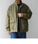SHIPS any:〈撥水/防風等〉多機能 中綿 2トーン スタンド ブルゾン 25AW◆