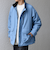 SHIPS any:〈撥水/防風等〉多機能 中綿 2トーン スタンド ブルゾン 25AW◆
