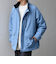 SHIPS any:〈撥水/防風等〉多機能 中綿 2トーン スタンド ブルゾン 25AW◆