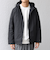 SHIPS any:〈撥水/防風等〉多機能 ダウン フード ブルゾン 25AW◆