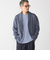 【WEB限定】SHIPS:〈手洗い可能〉ミックス ポリ ショールカラー ニット カーディガン