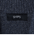 【WEB限定】SHIPS:〈手洗い可能〉ミックス ポリ ショールカラー ニット カーディガン