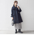 《予約》SHIPS any: カシミヤ ミックス スタンドカラー ミドル コート