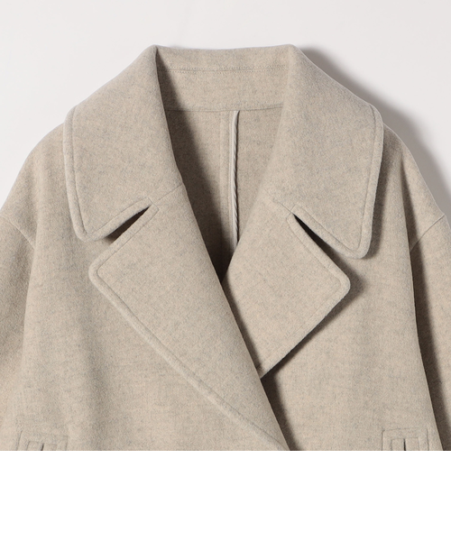 SHIPS any: カシミヤ ミックス テーラード ショート Pコート｜シップス