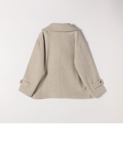SHIPS any: カシミヤ ミックス テーラード ショート Pコート｜シップス