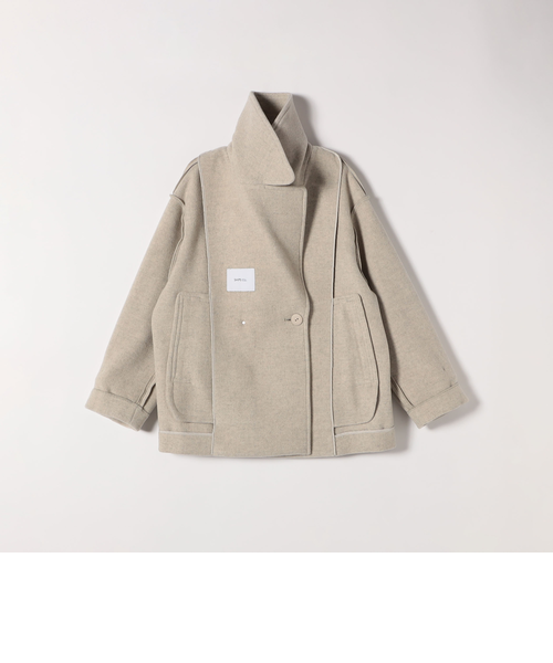 SHIPS any: カシミヤ ミックス テーラード ショート Pコート｜シップス