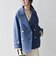 【WEB限定】カシミヤ ミックス テーラード ショート Pコート