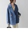 【WEB限定】カシミヤ ミックス テーラード ショート Pコート