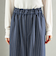 〈手洗い可能〉スラブ ツイル イージー スラックス パンツ