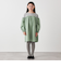 SHIPS any:〈洗濯機可能〉ボーダー/ソリッド 切り替え ワンピース<KIDS>