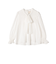 【SHIPS別注】troisiemeCHACO: 〈手洗い可能〉2WAY シアー タイ ブラウス（セレモニー対応可）