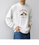 【WEB限定】SHIPS any: NATIONAL PARK プリント スウェット 25AW(ユニセックス)◇