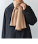 SHIPS any: サープラスヤーン ウール カシミヤ ストール◇