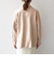 SHIPS any:〈手洗い可能〉モールヤーン スキッパー ポロ ニット プルオーバー