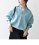 SHIPS any:〈手洗い可能〉モールヤーン スキッパー ポロ ニット プルオーバー