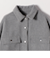 SHIPS any: メルトン オーバー シャツ ジャケット