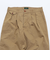 TAKE&SONS: CHINO 2PLEATS TROUSERS