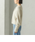 《予約》【一部WEB限定】〈手洗い可能〉フォックス クルーネック ニット カーディガン