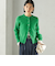 《予約》【一部WEB限定】〈手洗い可能〉フォックス クルーネック ニット カーディガン