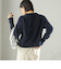 《予約》【一部WEB限定】〈手洗い可能〉フォックス クルーネック ニット カーディガン