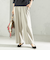 〈手洗い可能〉メルティ ウォーム タック ワイド パンツ