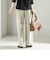 〈手洗い可能〉メルティ ウォーム タック ワイド パンツ