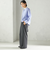 〈手洗い可能〉メルティ ウォーム タック ワイド パンツ