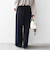 〈手洗い可能〉メルティ ウォーム タック ワイド パンツ