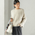 《予約》【一部WEB限定】〈手洗い可能〉フォックス クルーネック ニット プルオーバー