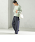 《予約》【一部WEB限定】〈手洗い可能〉フォックス クルーネック ニット プルオーバー