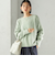 《予約》【一部WEB限定】〈手洗い可能〉フォックス クルーネック ニット プルオーバー