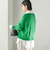 《予約》【一部WEB限定】〈手洗い可能〉フォックス クルーネック ニット プルオーバー