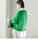 《予約》【一部WEB限定】〈手洗い可能〉フォックス クルーネック ニット プルオーバー