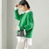 《予約》【一部WEB限定】〈手洗い可能〉フォックス クルーネック ニット プルオーバー
