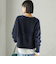 《予約》【一部WEB限定】〈手洗い可能〉フォックス クルーネック ニット プルオーバー