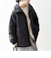 【WEB限定】SHIPS any: 中綿 ダブル ジップ スタンド ブルゾン