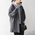 SHIPS any:〈多機能〉中綿 2WAY スタンドカラー モンスター コート