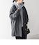 SHIPS any:〈多機能〉中綿 2WAY スタンドカラー モンスター コート