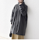 SHIPS any:〈多機能〉中綿 2WAY スタンドカラー モンスター コート